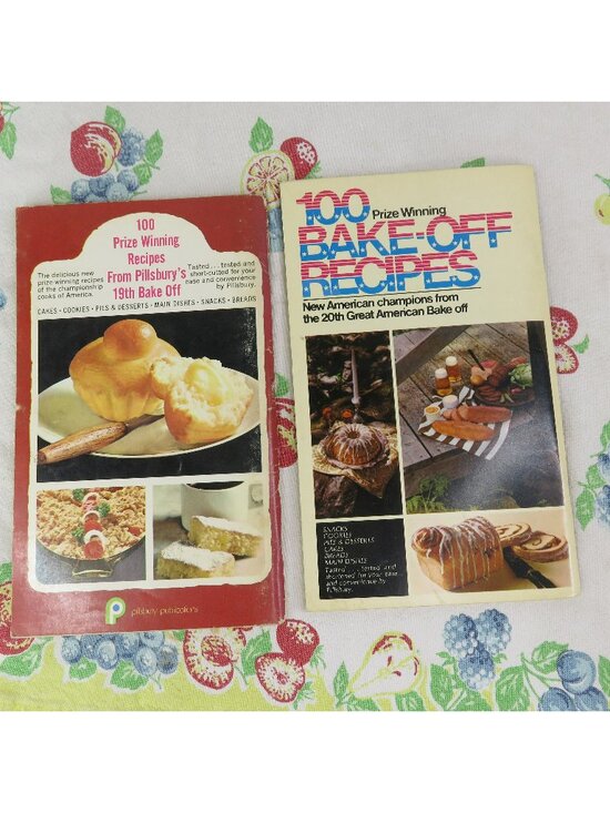 Pillsbury Other - 19th and 20th Grand National Pillsbury Bake-Off Cookbooks Booklets Lot of 2